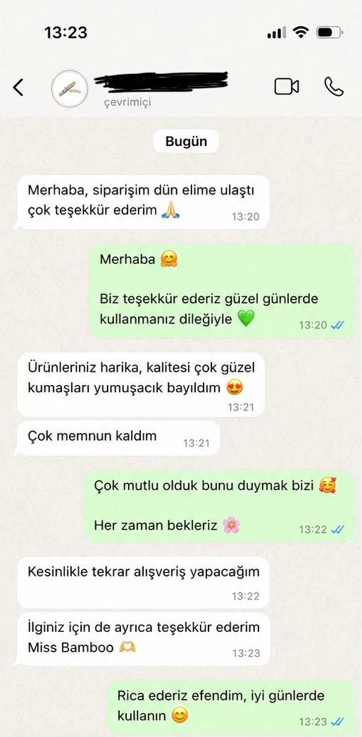 memnuniyet😍