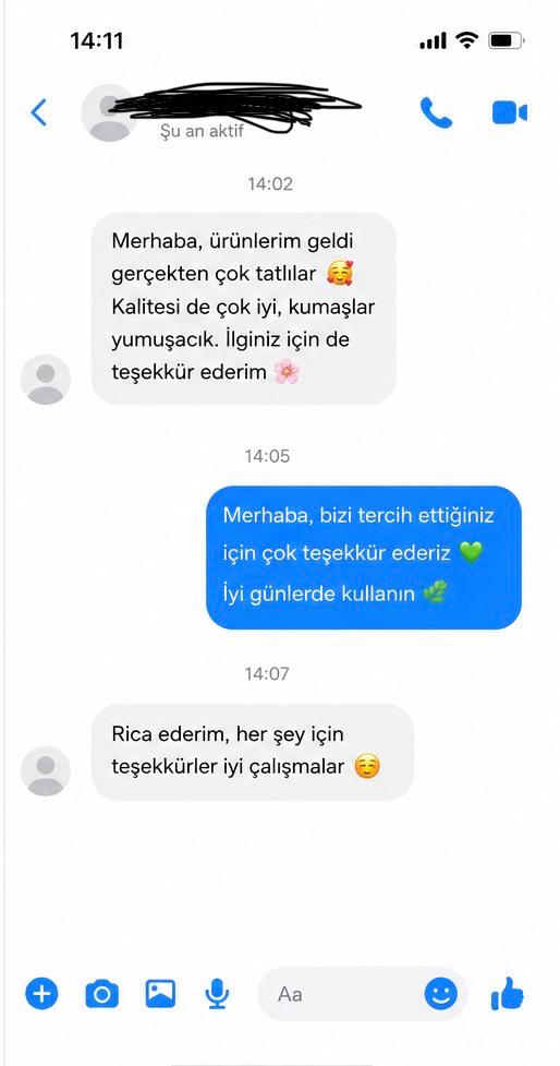 memnuniyet💕