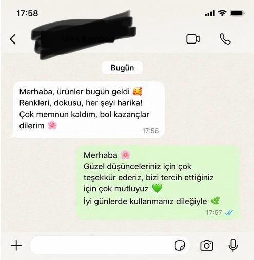 memnuniyet🥰